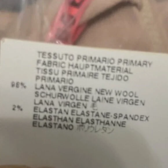 Maison Margiela Beige Dress Pants Wool Size IT 46 High Rise - Picture 14 of 16